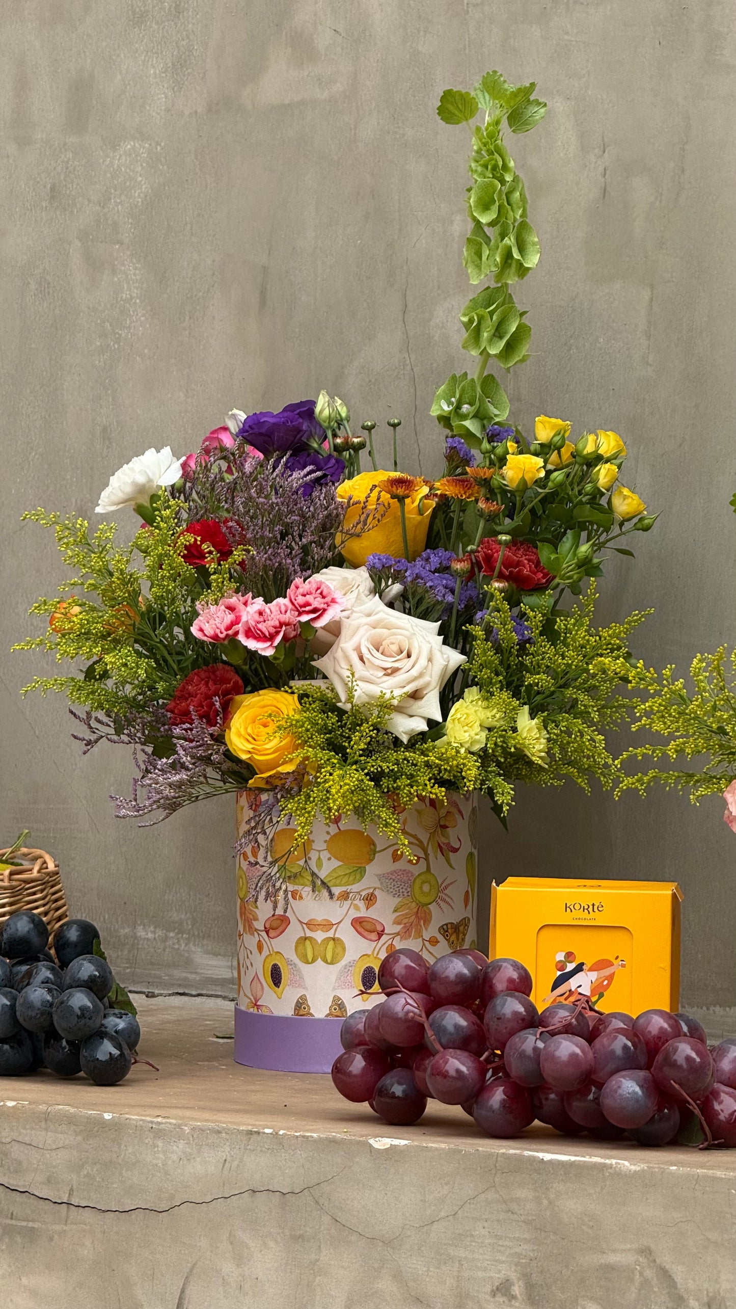 Mediterranean Bloom Box Flowers