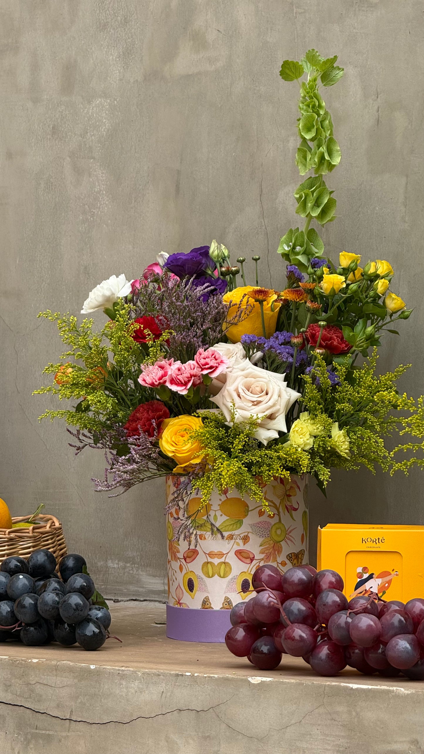 Mediterranean Bloom Box Flowers