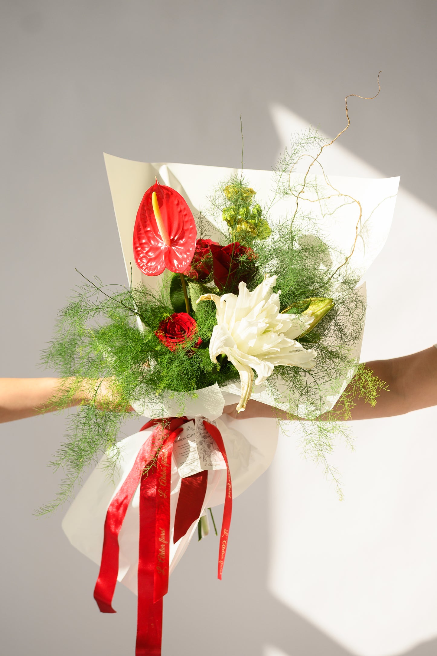 Red Composition Bouquet