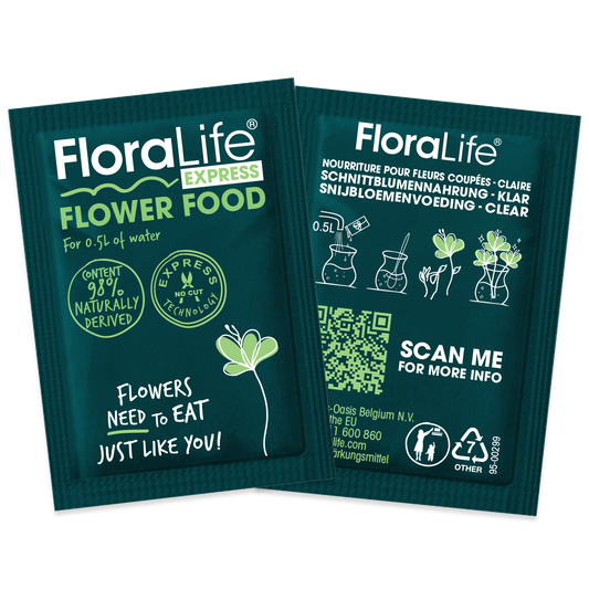 FloraLife - Paquetes de alimentos para flores cortadas