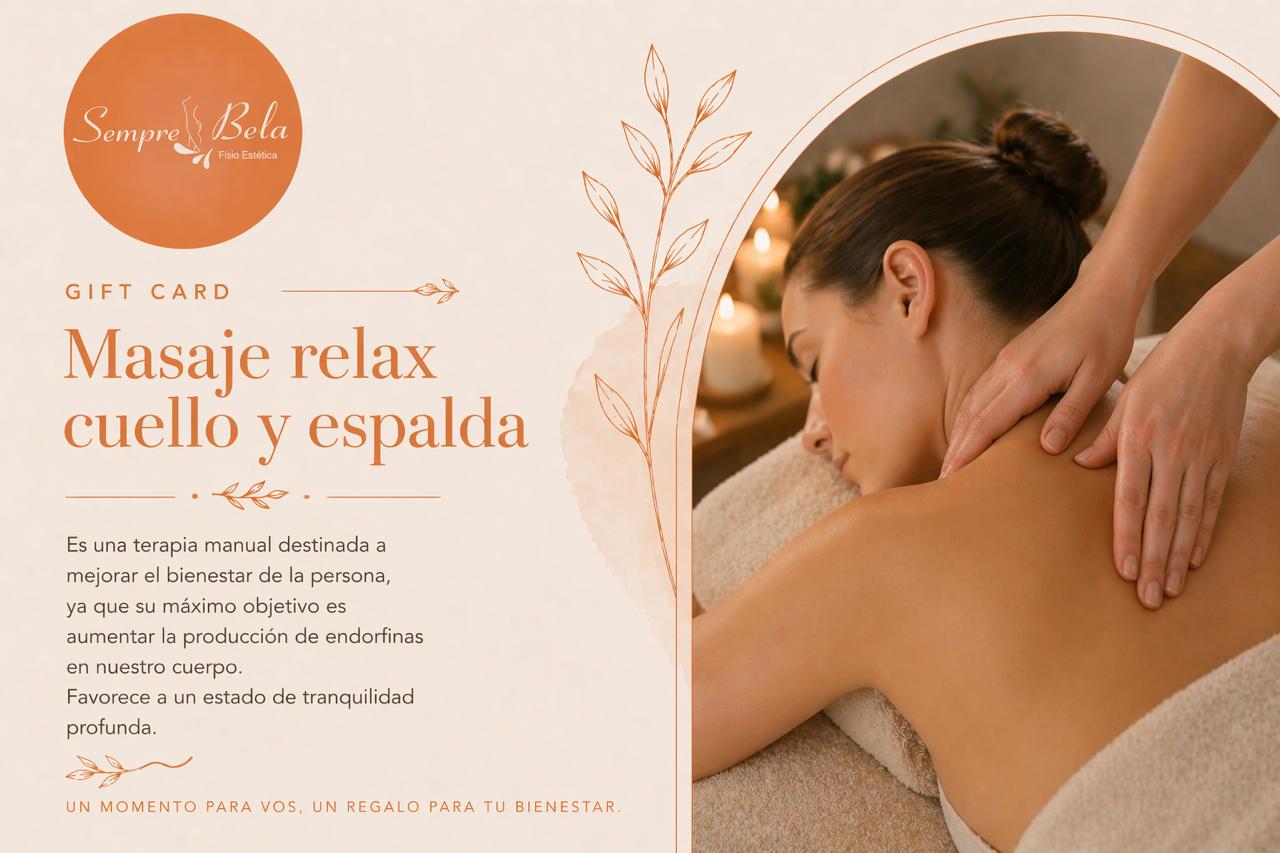 Masaje Relax Cuello y Espalda