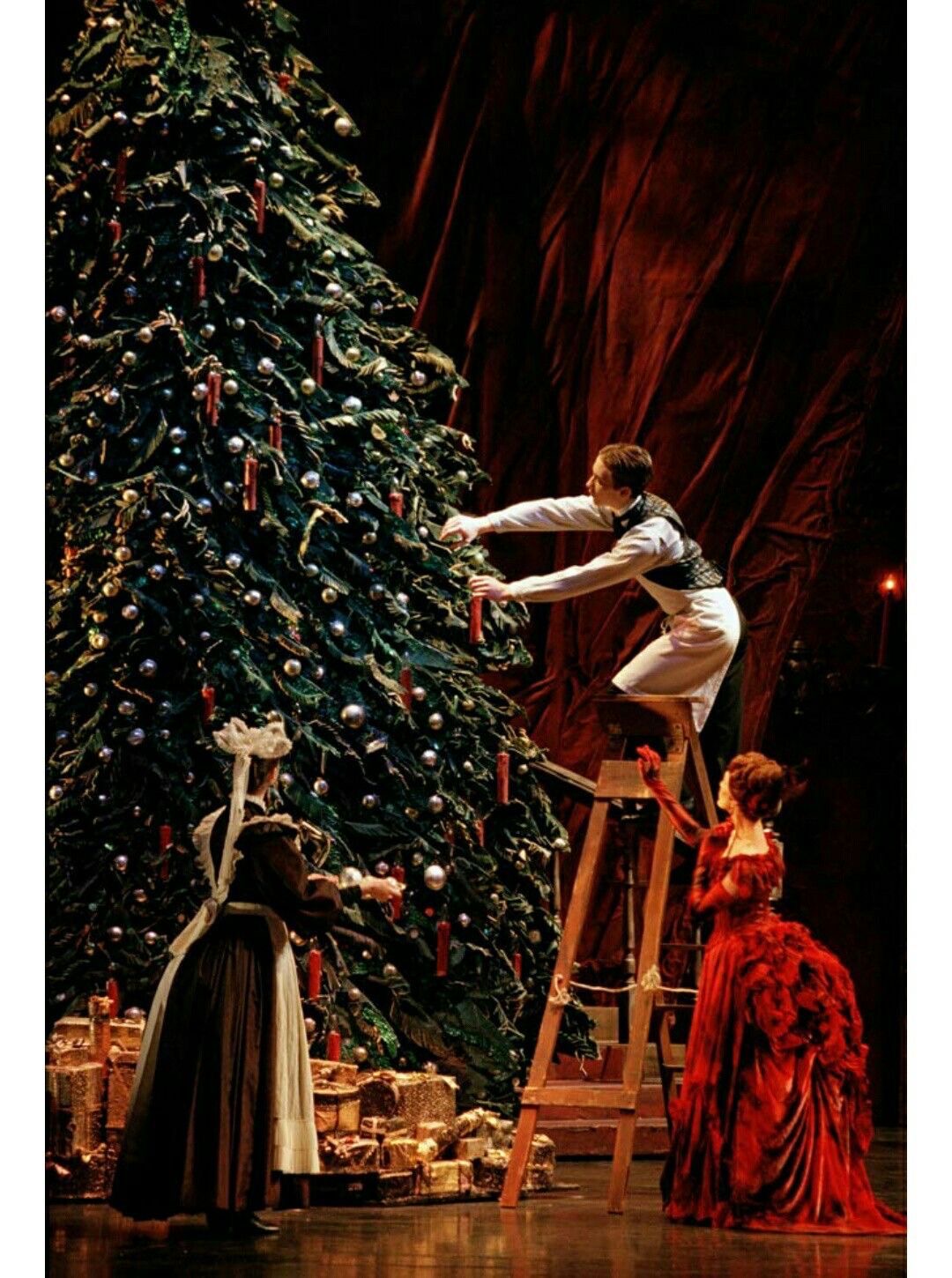 Nutcracker Miniature Pine Tree